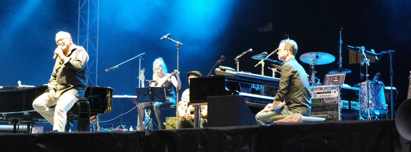 Konstantin Wecker in der Rheinaue 2016 