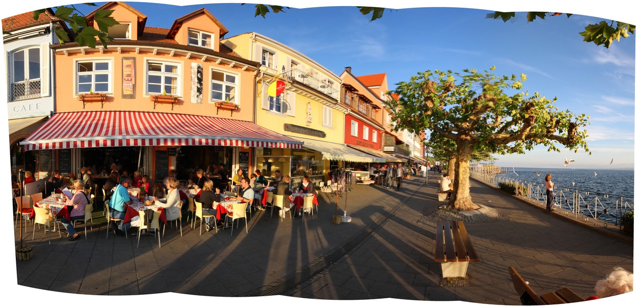 Meersburg am Abend