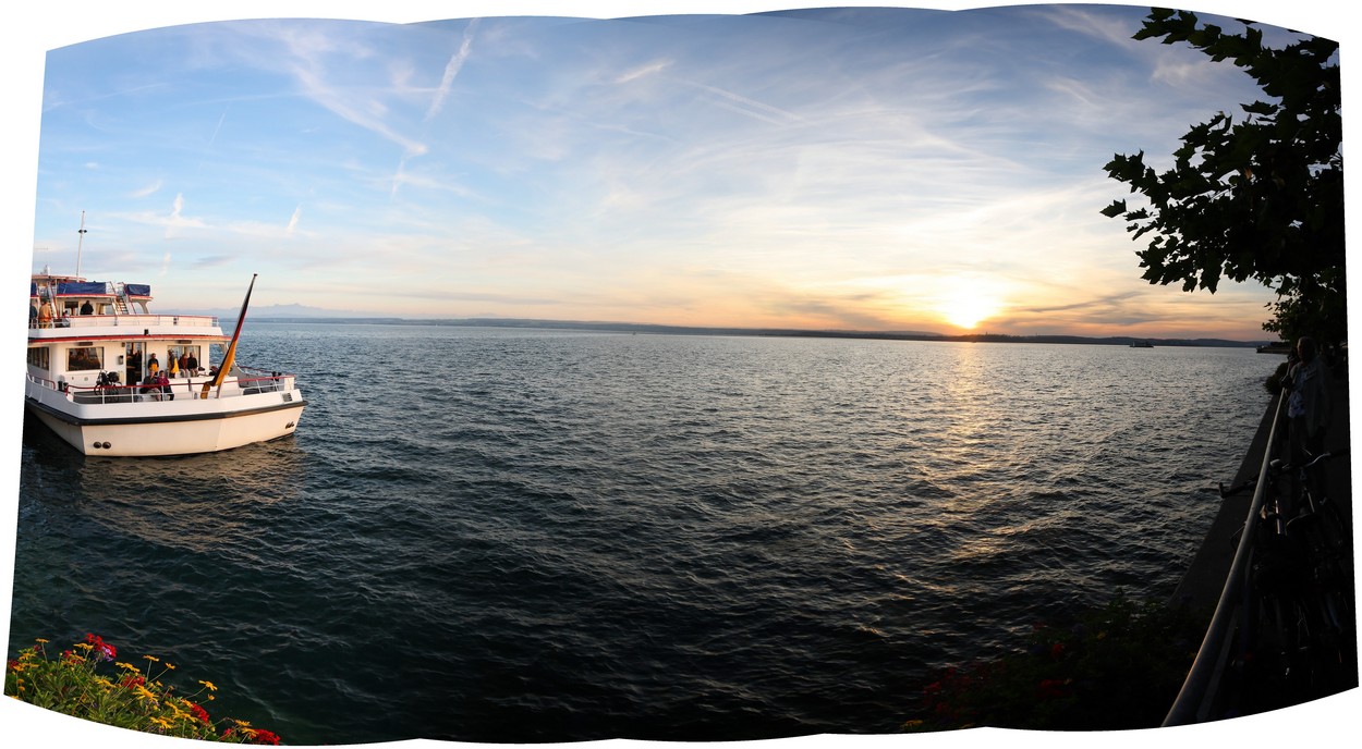 Meersburg am Abend