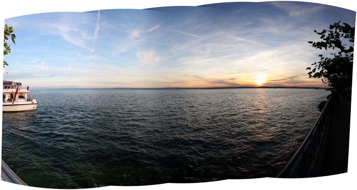 Meersburg am Abend