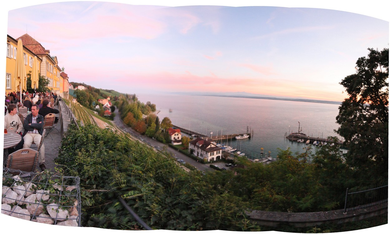 Meersburg am Abend