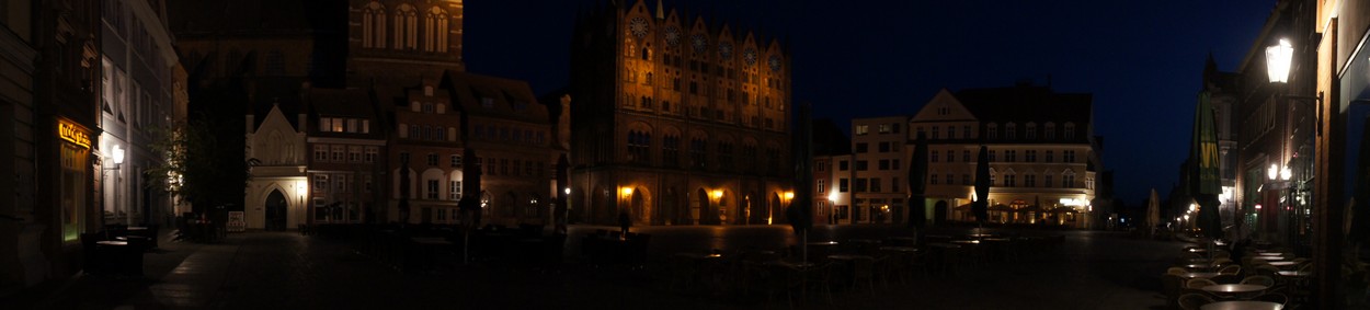 Stralsund am Abend