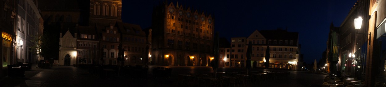 Stralsund am Abend