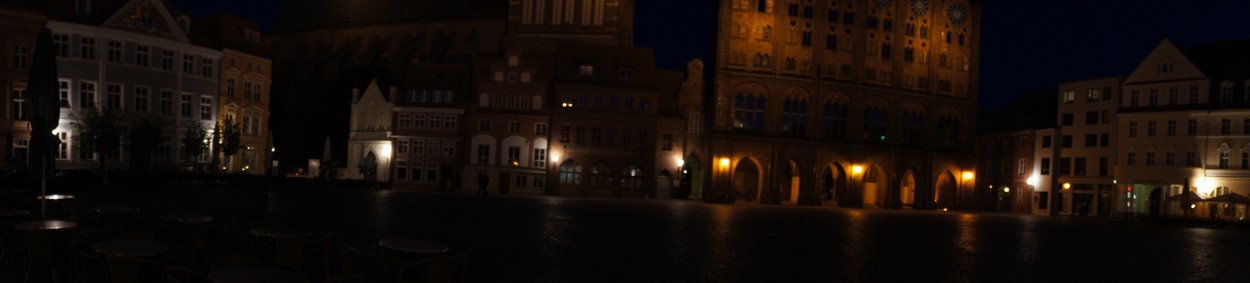 Stralsund am Abend